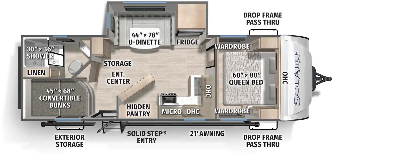 2430BHS Floorplan Image